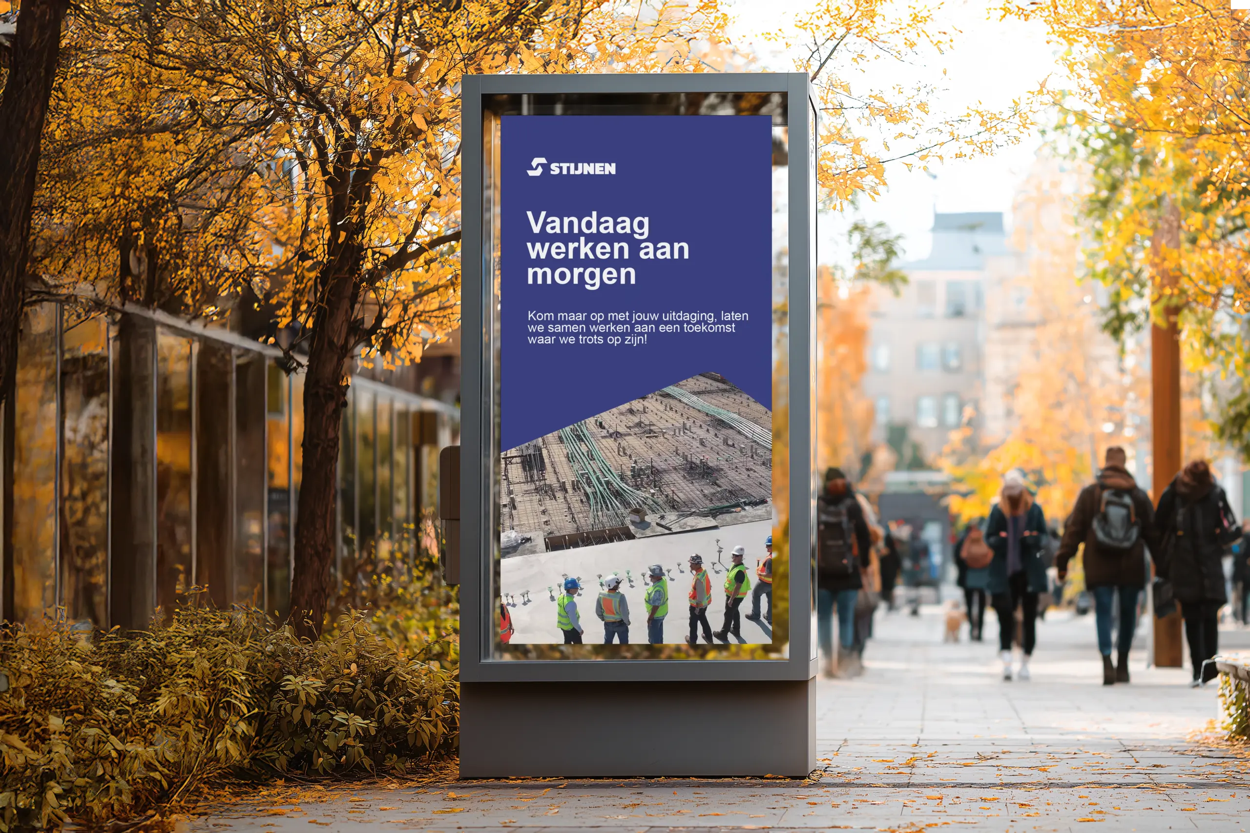 Advertentieontwerp voor Stijnen B.V.